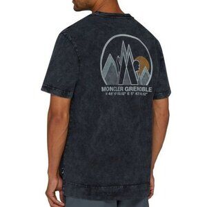 Moncler Grenoble Short Sleeved Graphic Tee Shirt Top Men Size Medium NWT